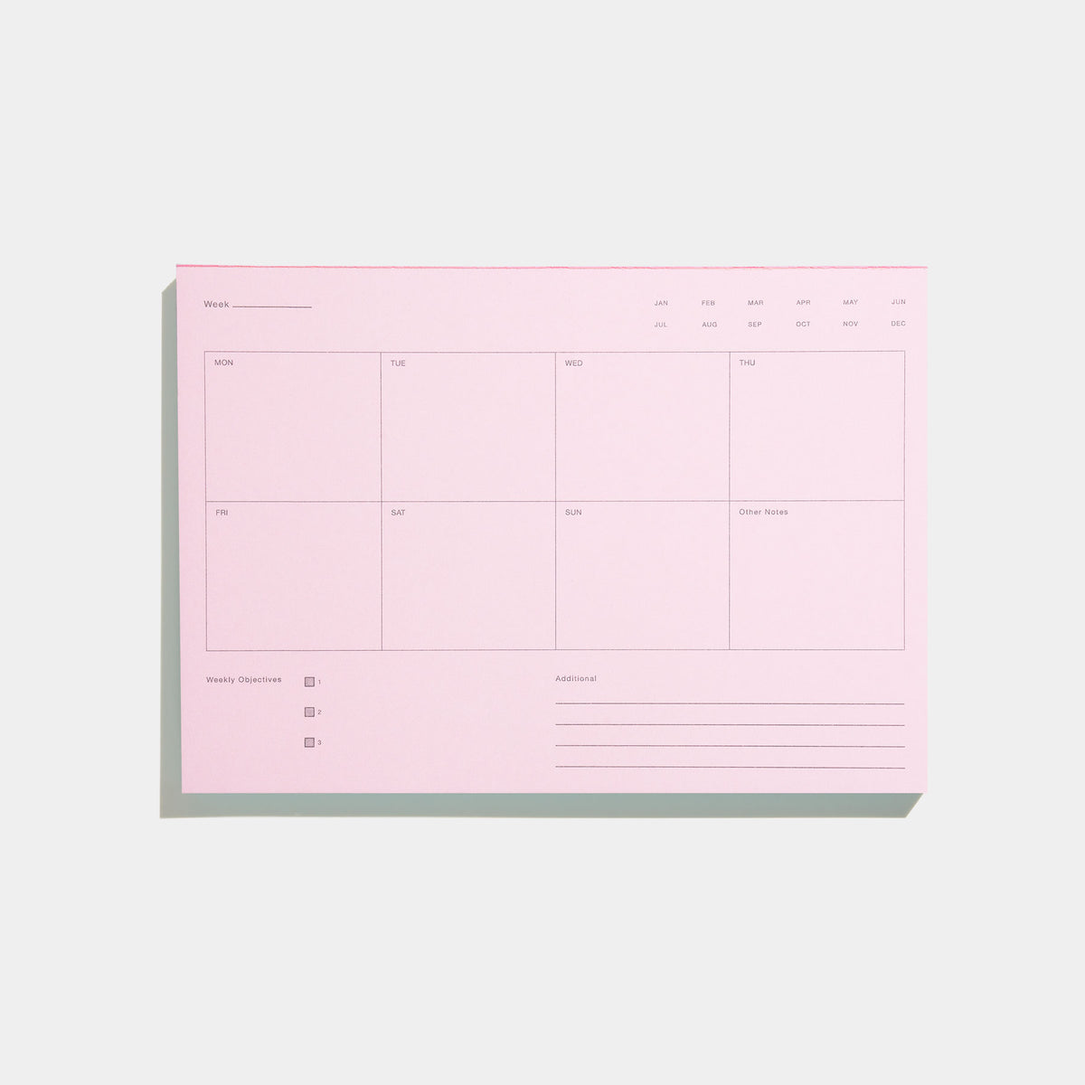 Weekly Notepad