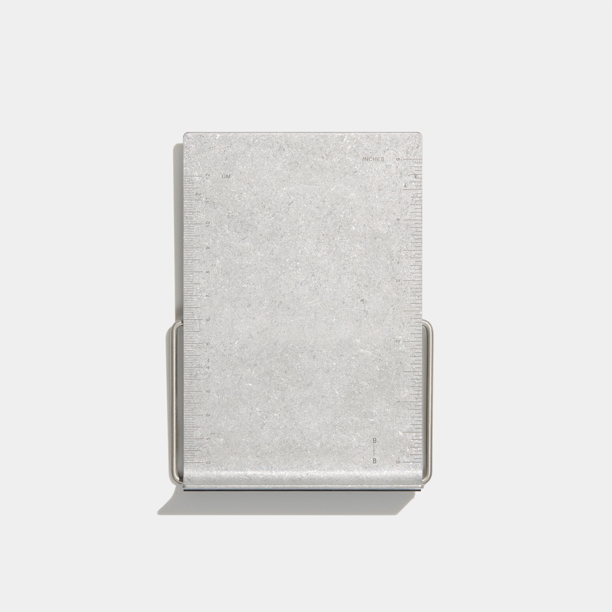 Ruled Bookstand - Silver raw