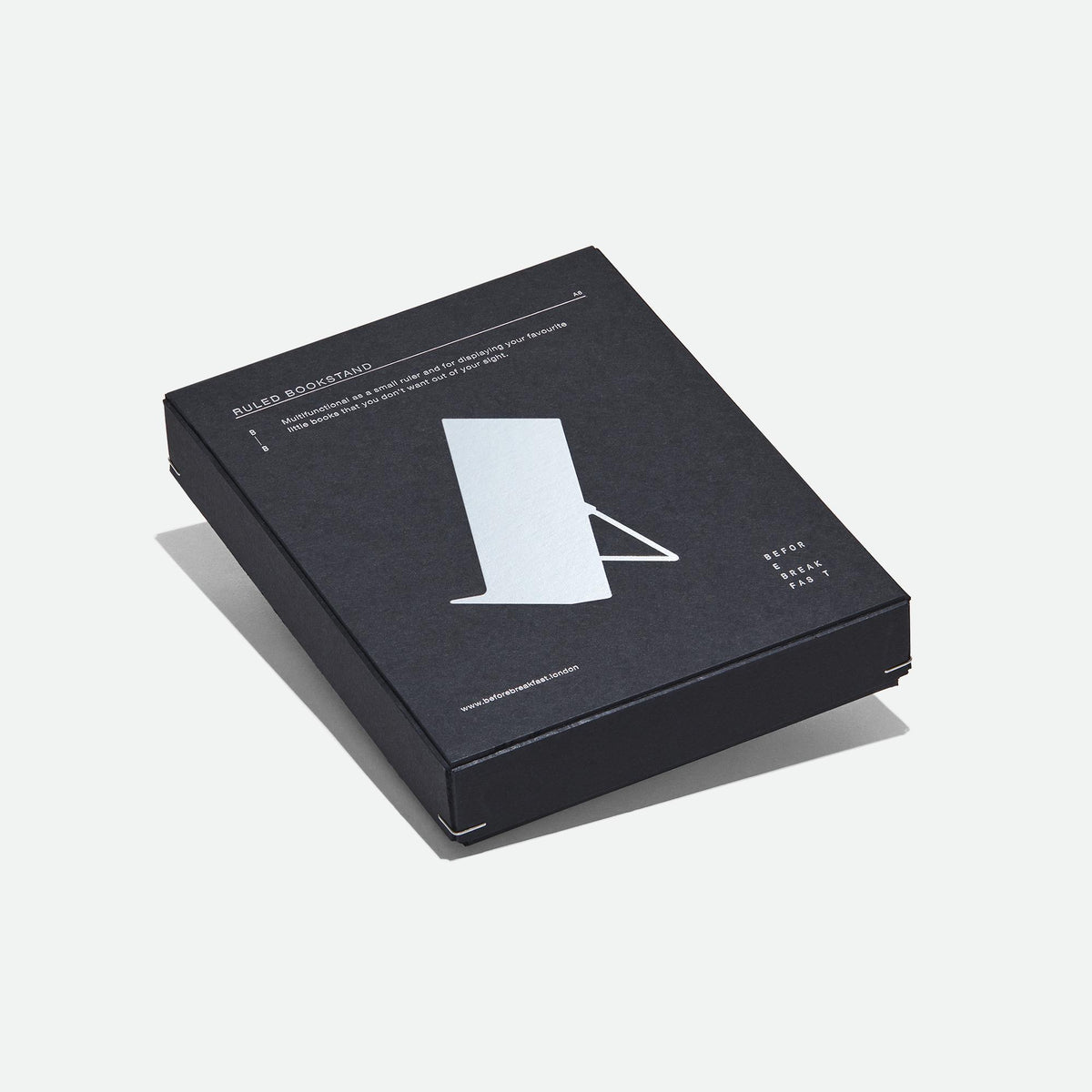 Ruled Bookstand - Silver raw