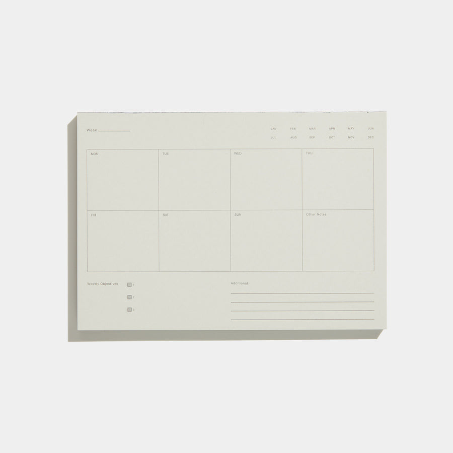 Weekly Notepad – Before Breakfast