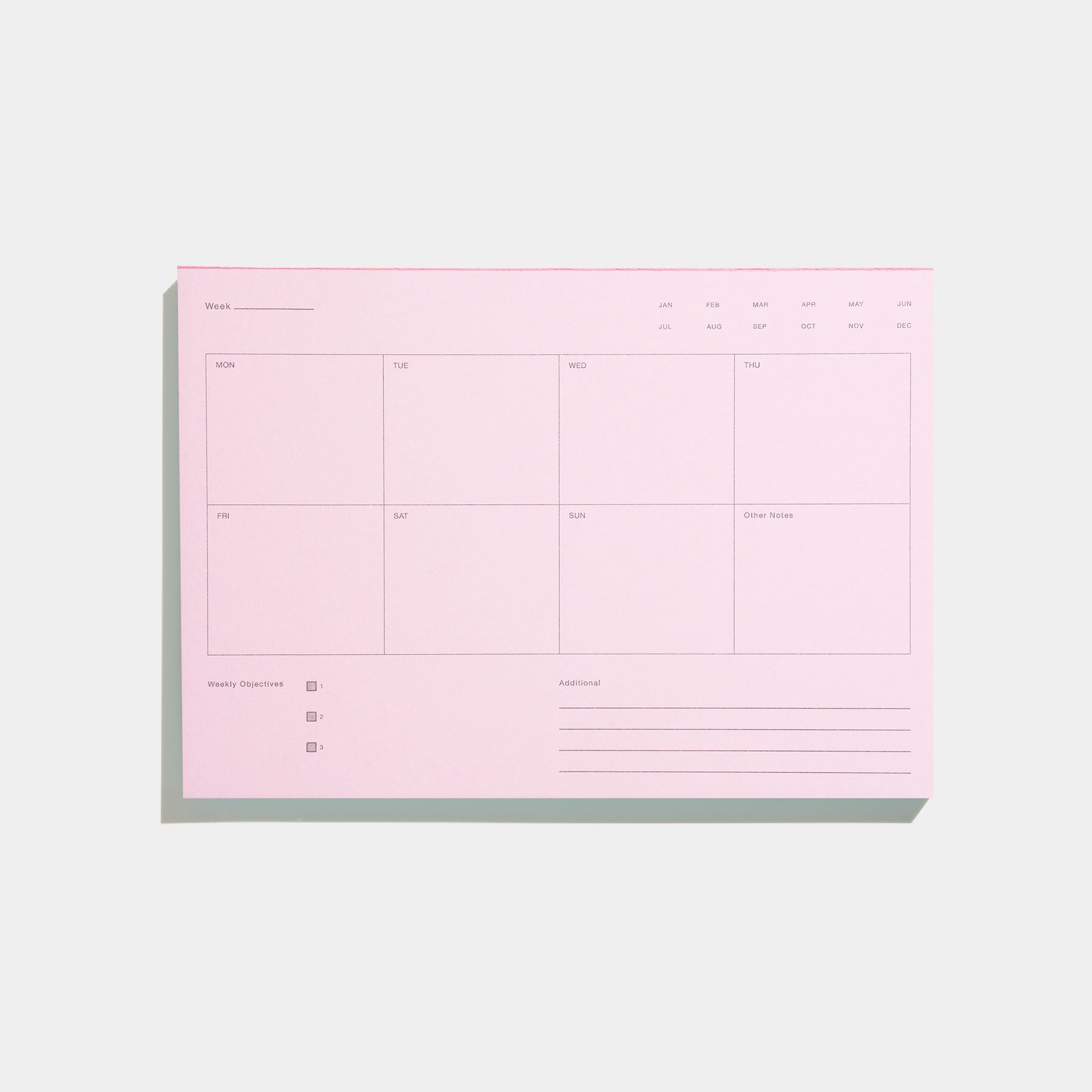 Weekly Notepad